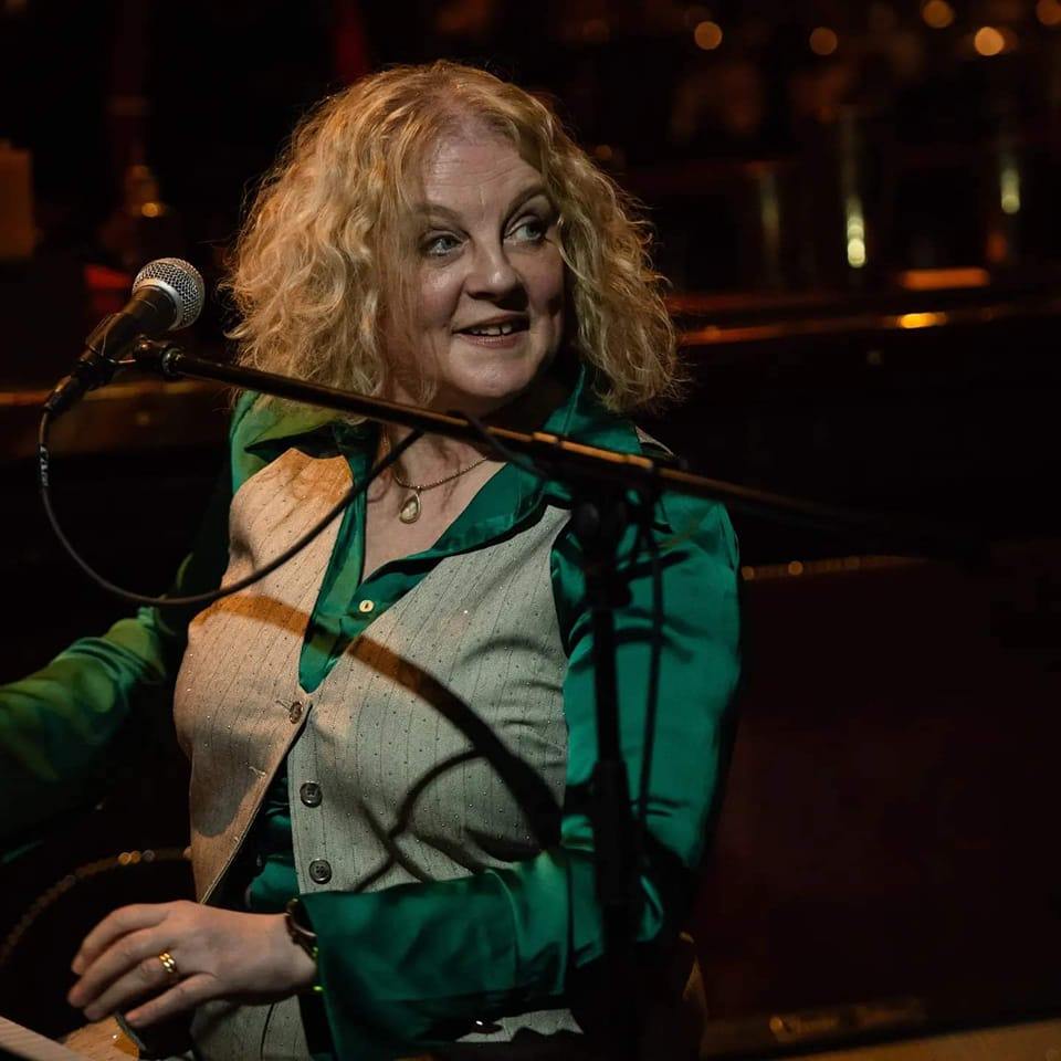 Screenshot of Wendy Kirkland at the Two Piano Steinway Festival by undefined