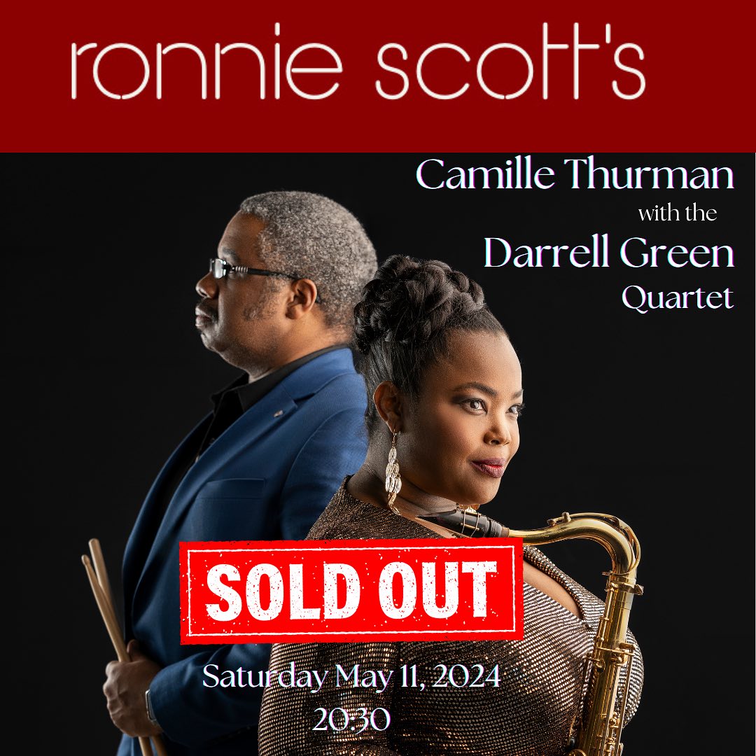Screenshot of Live review: Camille Thurman at Ronnie Scott's by undefined