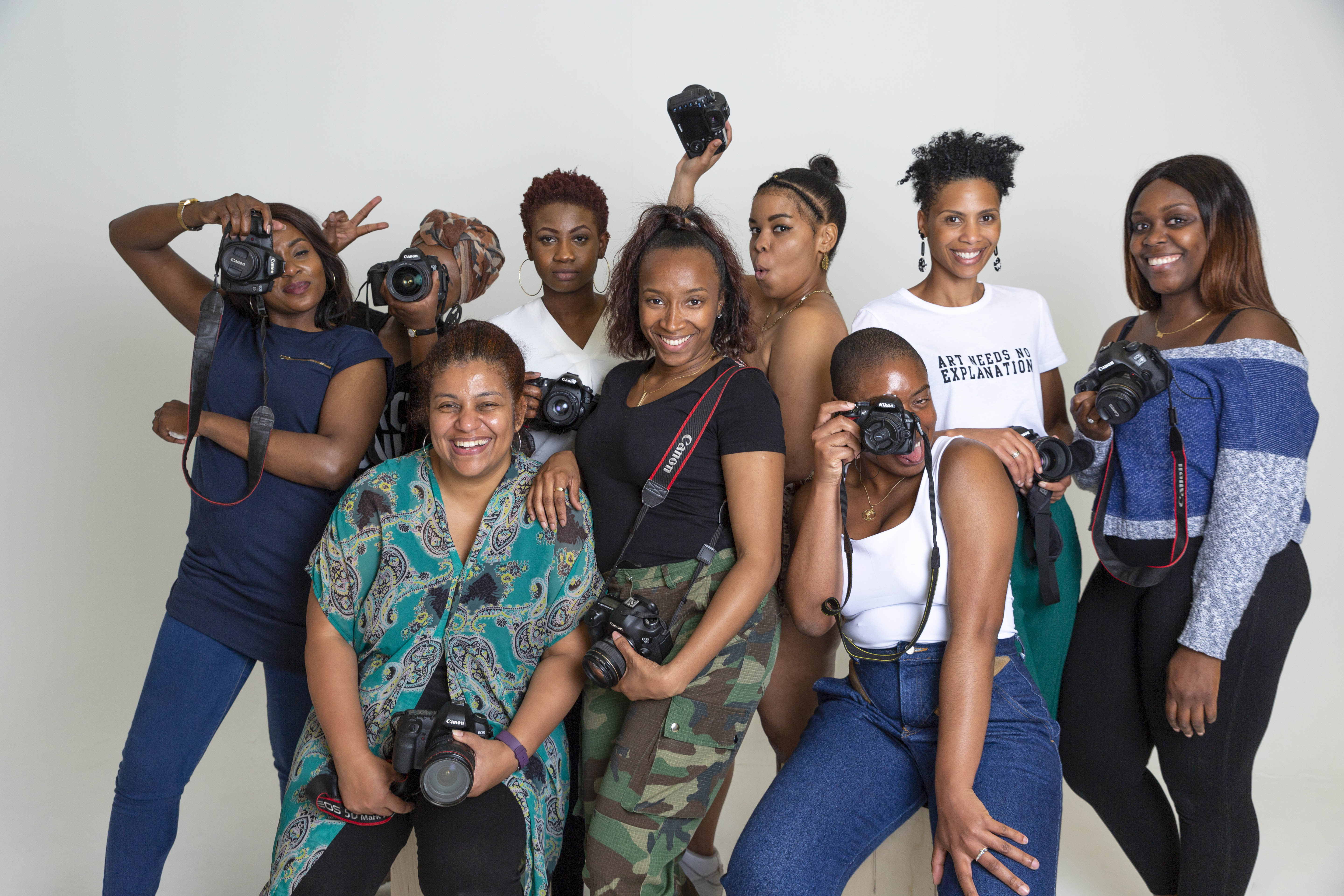 Screenshot of Behind The Lens: Jemella Ukaegbu and the UK Black Female Photographers Community by undefined