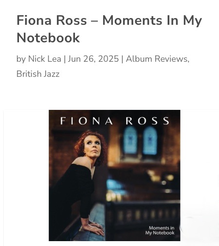 Screenshot of Moments in My Notebook review by Jazz Views