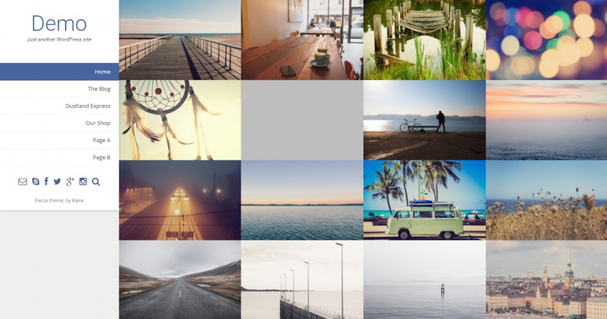 Wordpress шаблоны: 30 Wordpress шаблонов портфолио фотографа