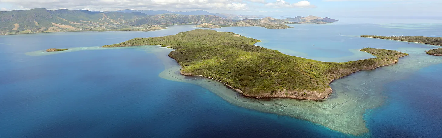 This private island located in Fiji on the Pacific Ocean is worth$12,000,000.