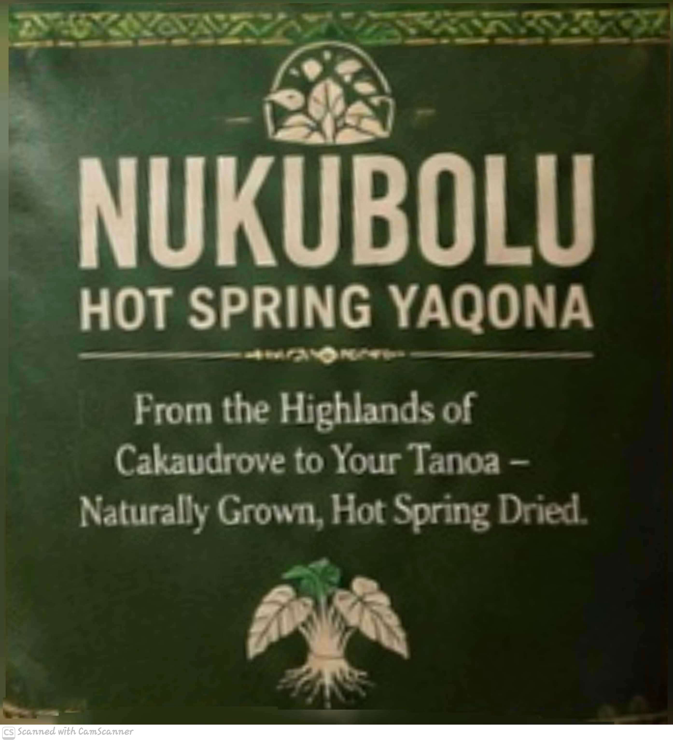 Nukubolu Hot Spring Yaqona
