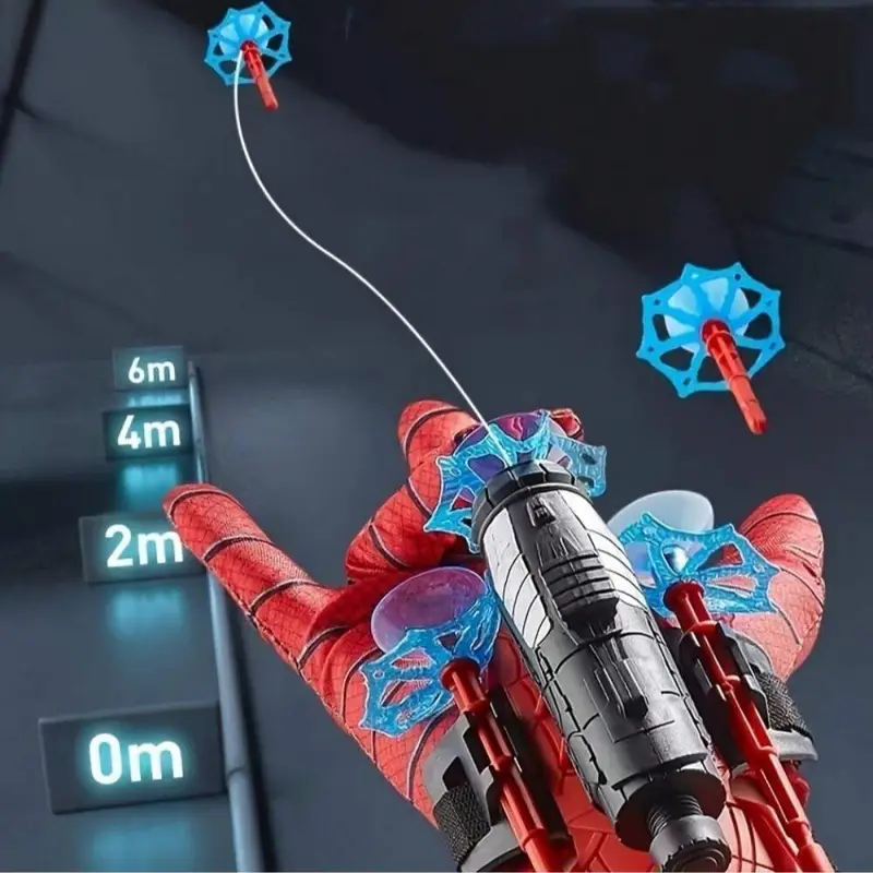 Spider Web Launcher Hero Gloves for Kids