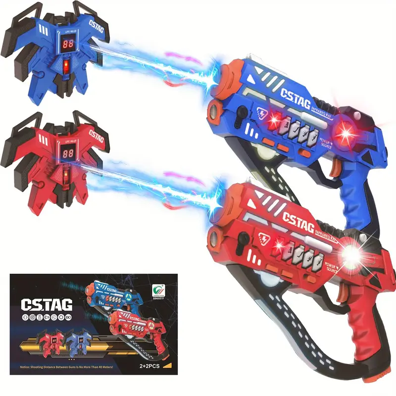 Laser Tag Set with Vests for Kids
