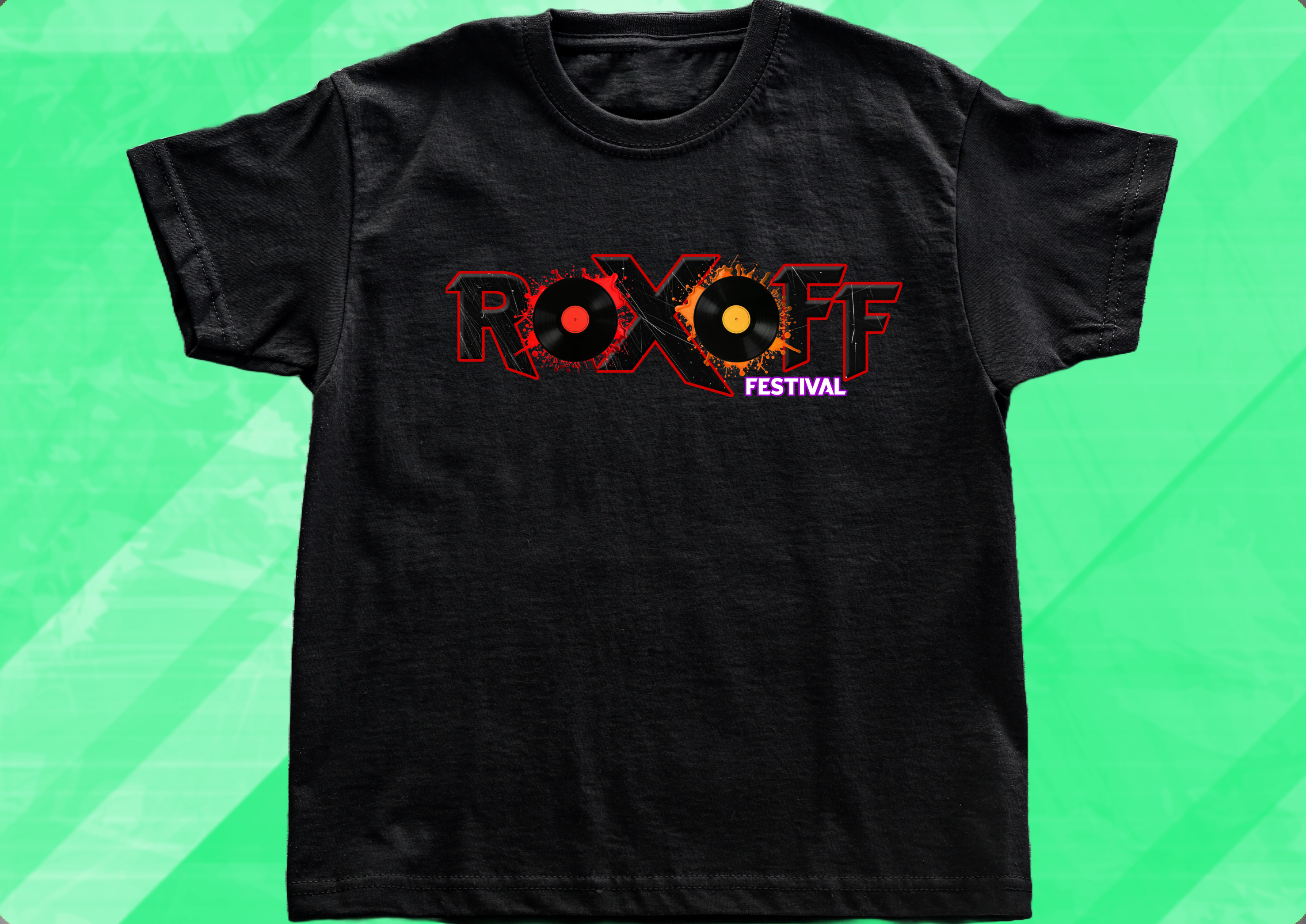 ROXOFF  LOGO T-SHIRT