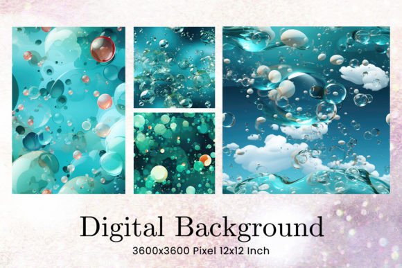 Sea View Beach Digital Background