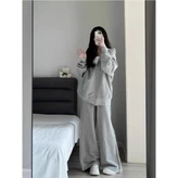 Set áo sơ mi thêu nơ mix chân váy xoè hai tầng có quần bảo hộ mặc đi học đi chơi siêu xinh