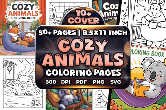 Chill Companions: Coloring Pages with Capybaras and Friends