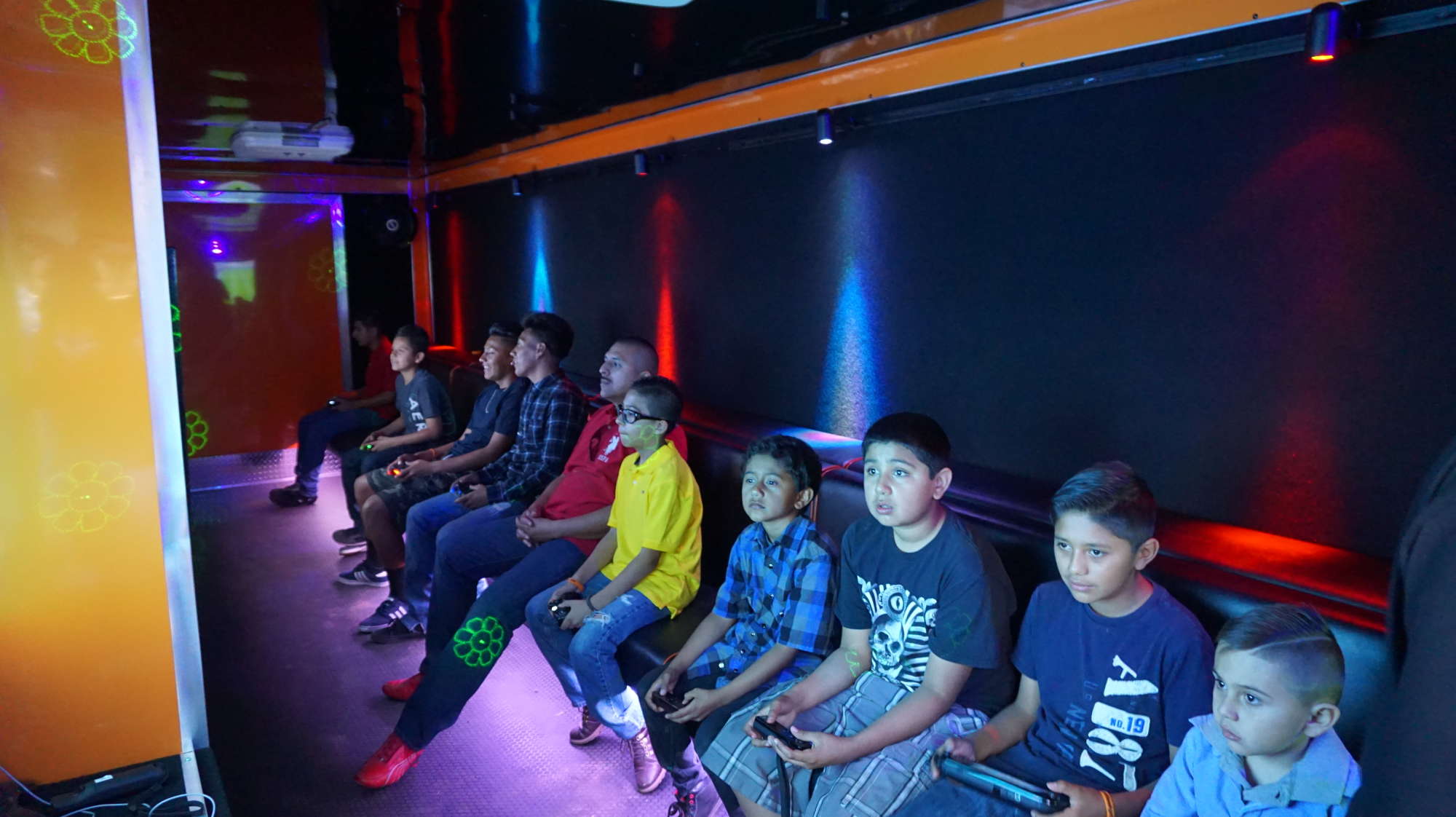 New Age Gaming Game Truck New Age Gaming Game Truck Highgrove Kids Playing Video Games in our game truck