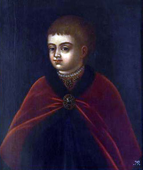 Юный Петр Великий, художник неизвестен. wikimedia