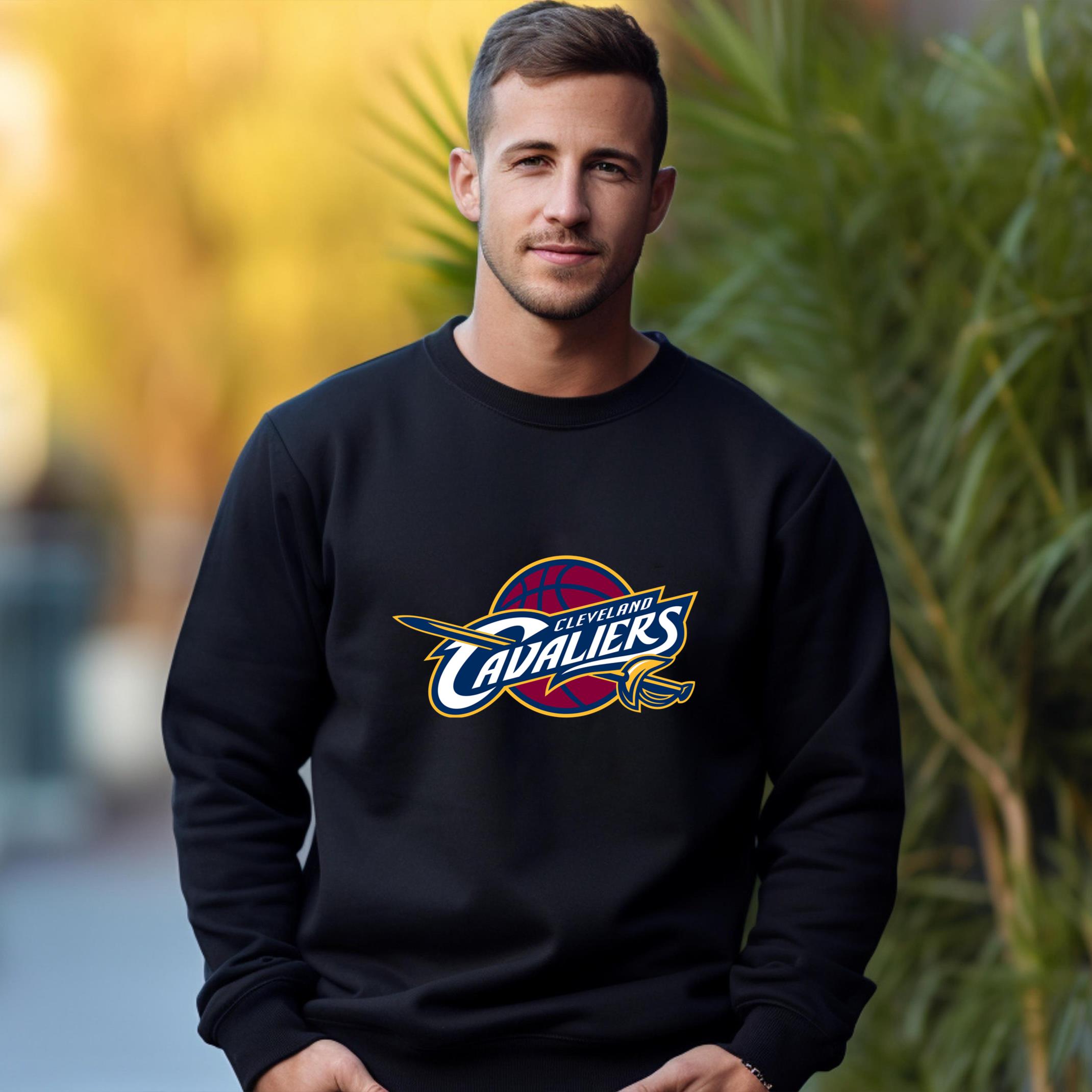 Cleveland Cavaliers Team Fan Apparel Adult Sweatshirt, Ultimate Logo Sweatshirt