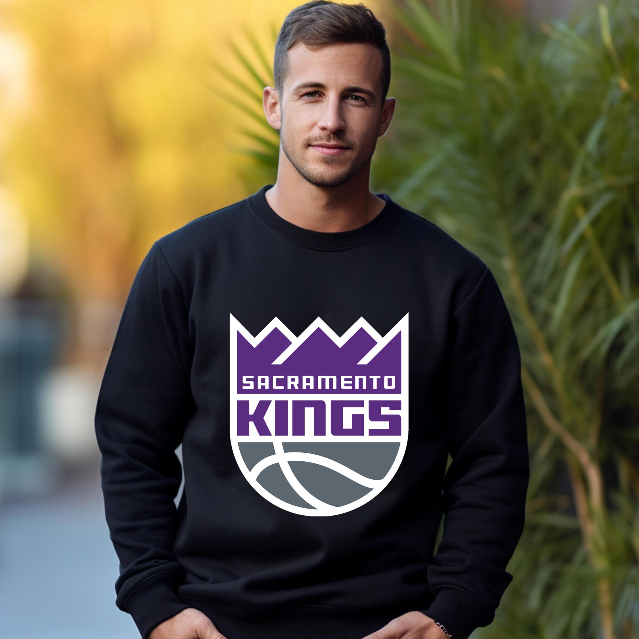Sacramento Kings Team Fan Apparel Adult Sweatshirt, Ultimate Logo Sweatshirt