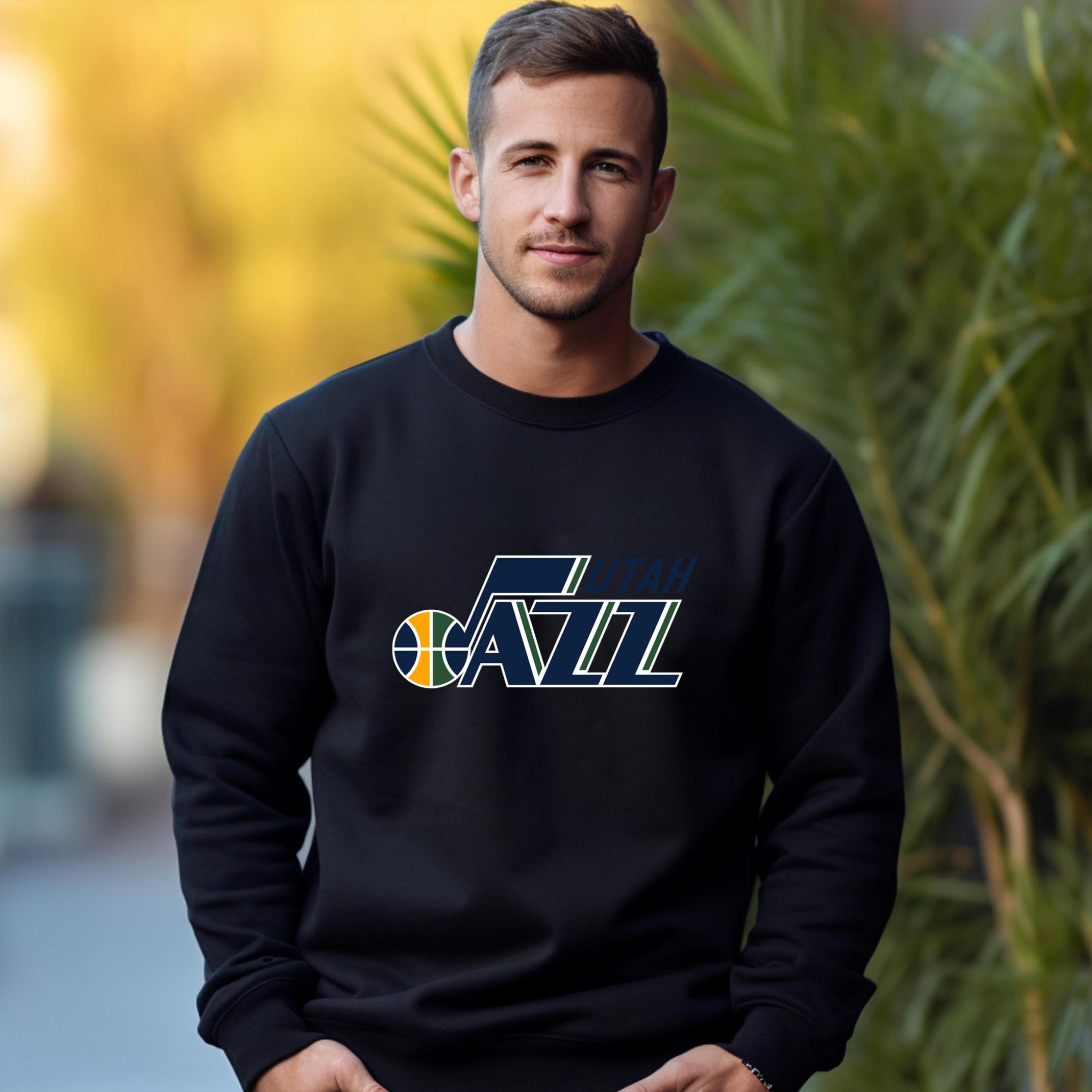 Utah Jazz Team Fan Apparel Adult Sweatshirt, Ultimate Logo Sweatshirt