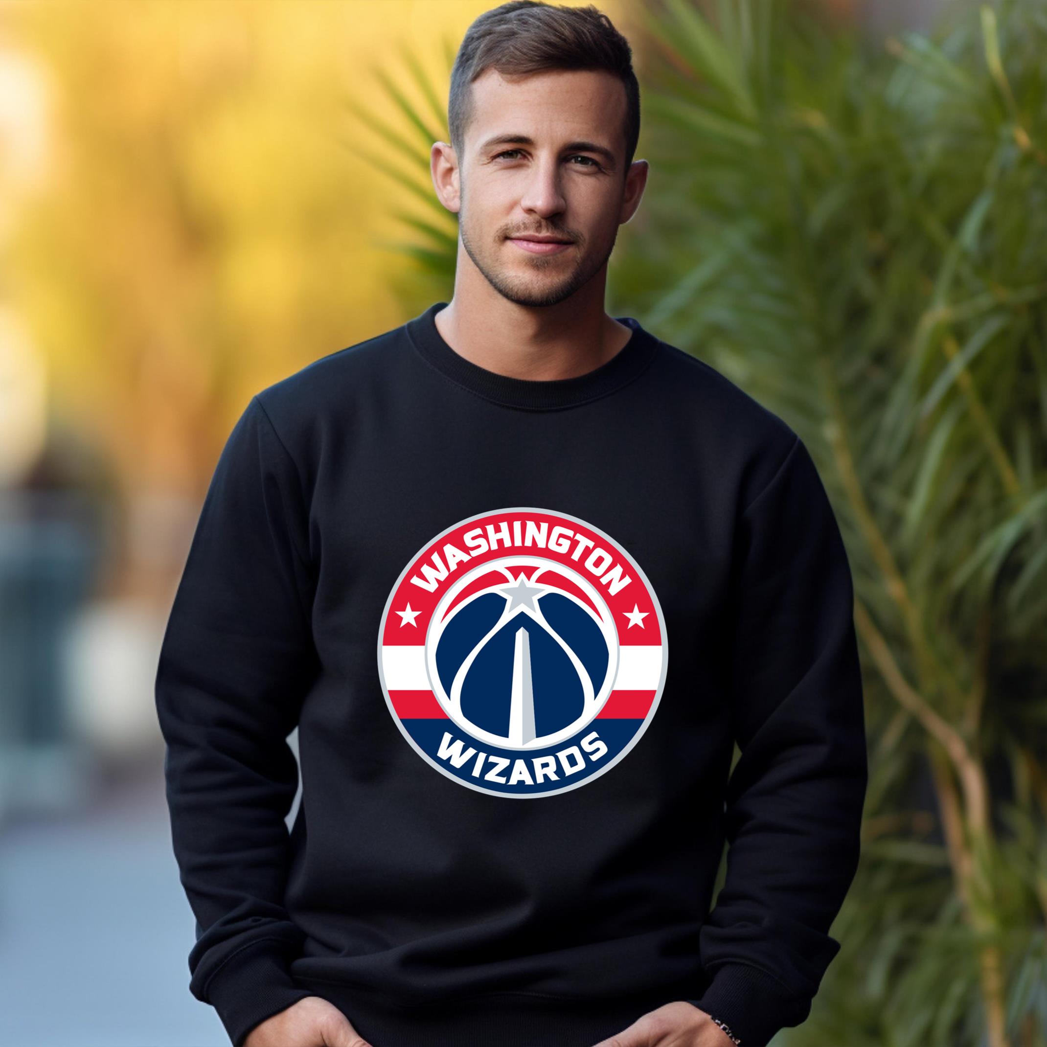 Washington Wizards Team Fan Apparel Adult Sweatshirt, Ultimate Logo Sweatshirt