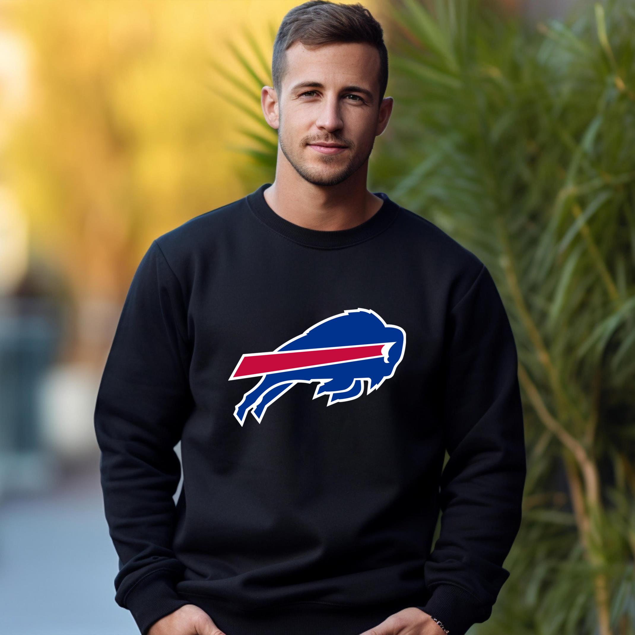 Buffalo Bills Team Fan Apparel Adult Sweatshirt, Ultimate Logo Sweatshirt, Gifts For Fans