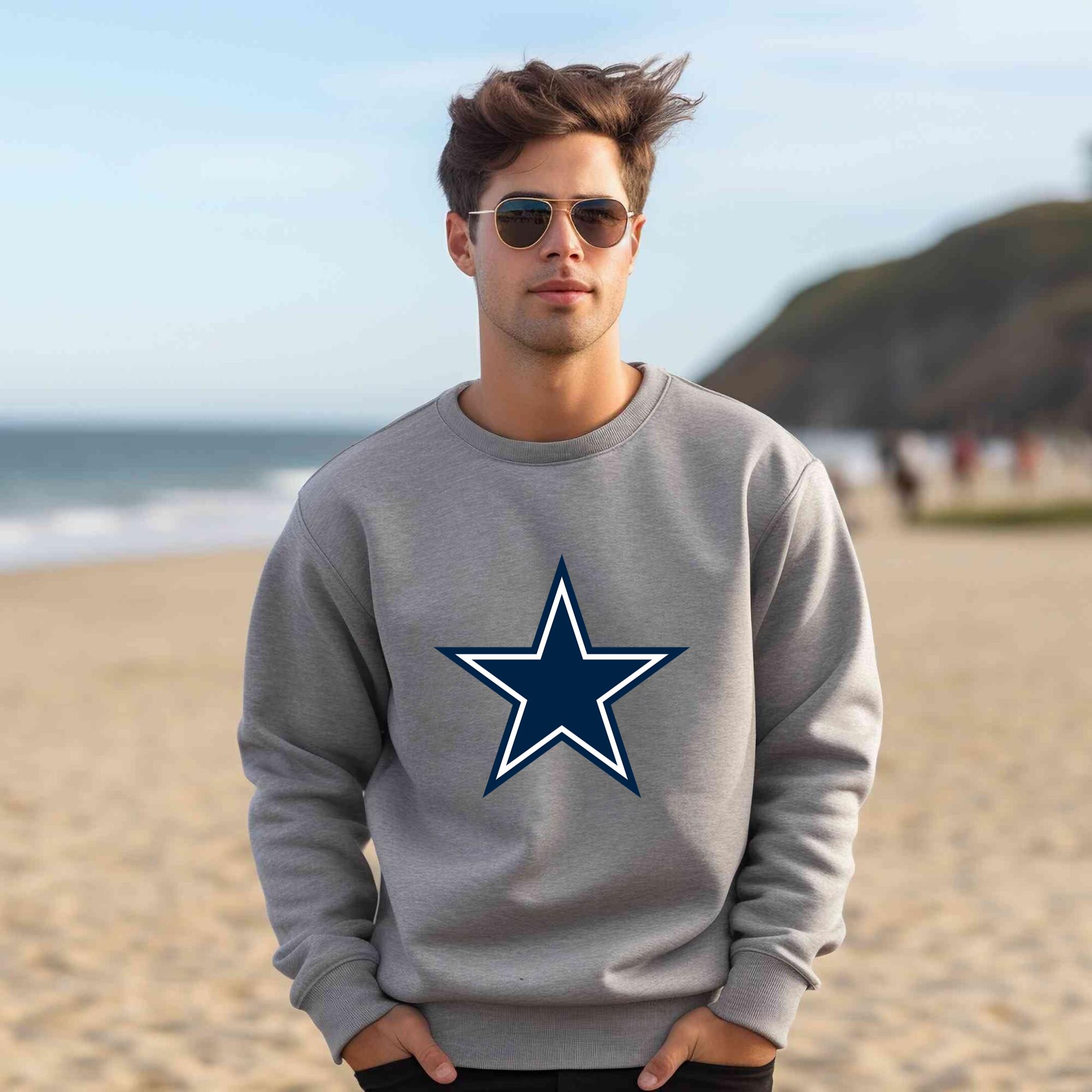 Alternative view of Dallas Cowboys Team Fan Apparel Adult Sweatshirt, Ultimate Logo Sweatshirt, Gifts For Fans