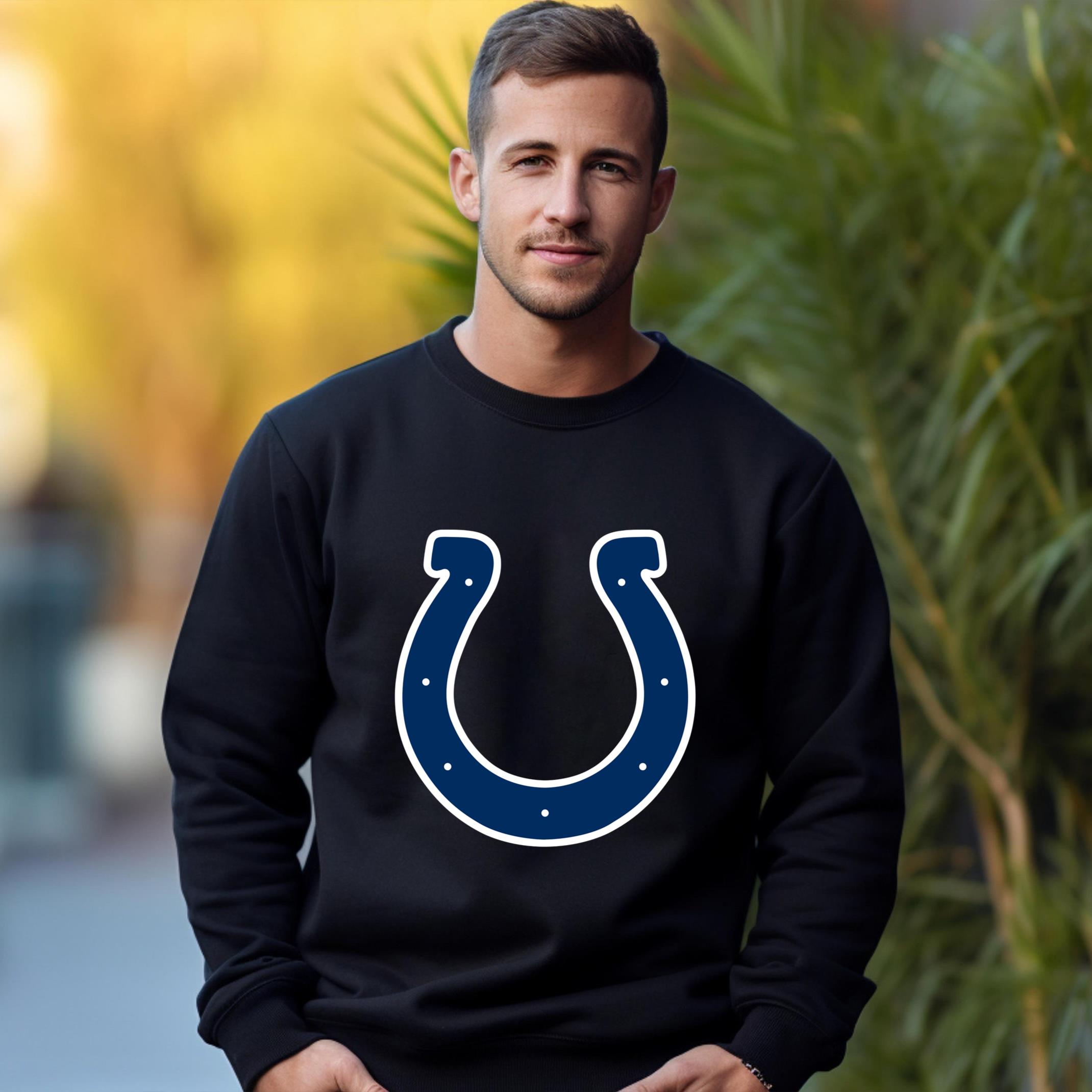 Indianapolis Colts Team Fan Apparel Adult Sweatshirt, Ultimate Logo Sweatshirt, Gifts For Fans