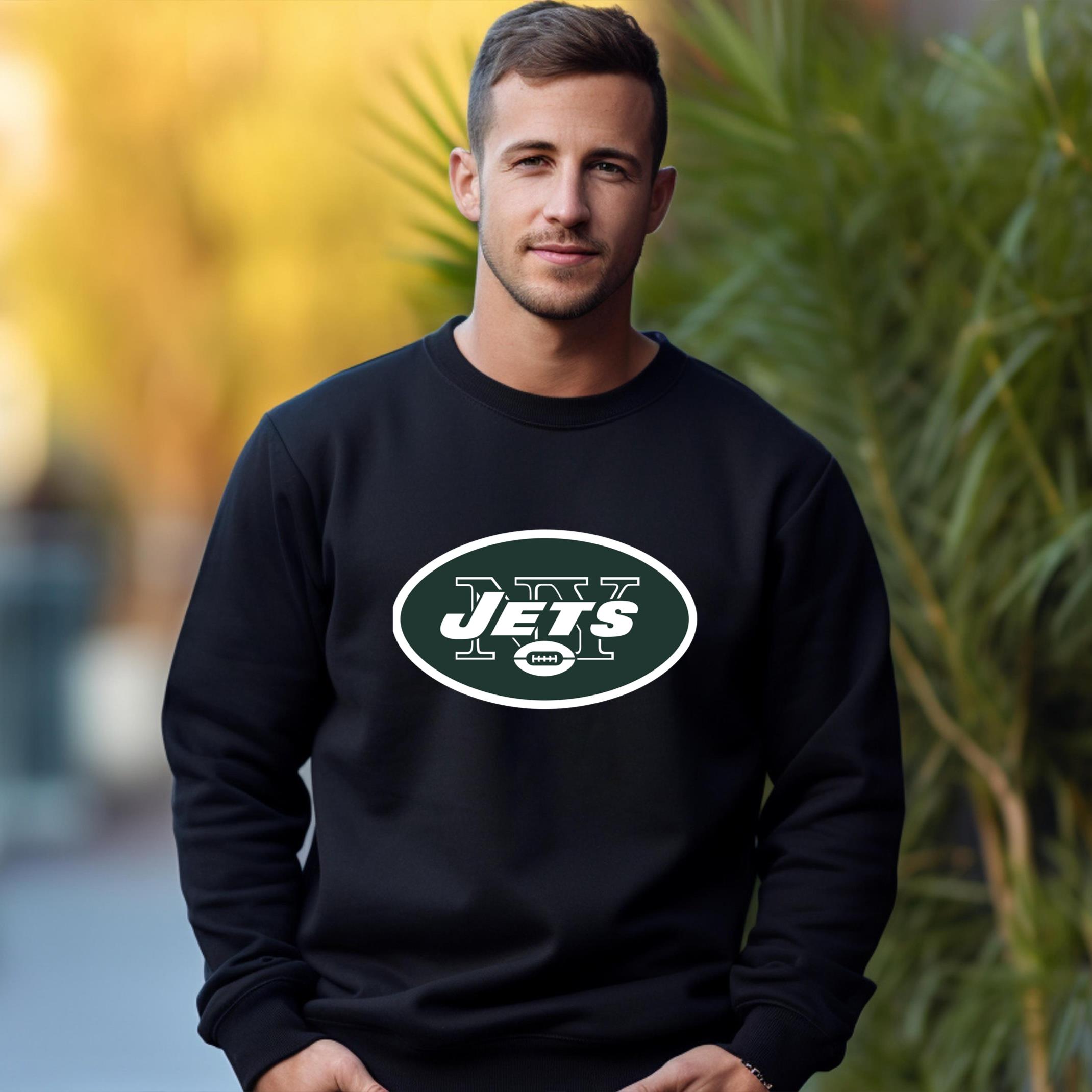 New York Jets Team Fan Apparel Adult Sweatshirt, Ultimate Logo Sweatshirt, Gifts For Fans