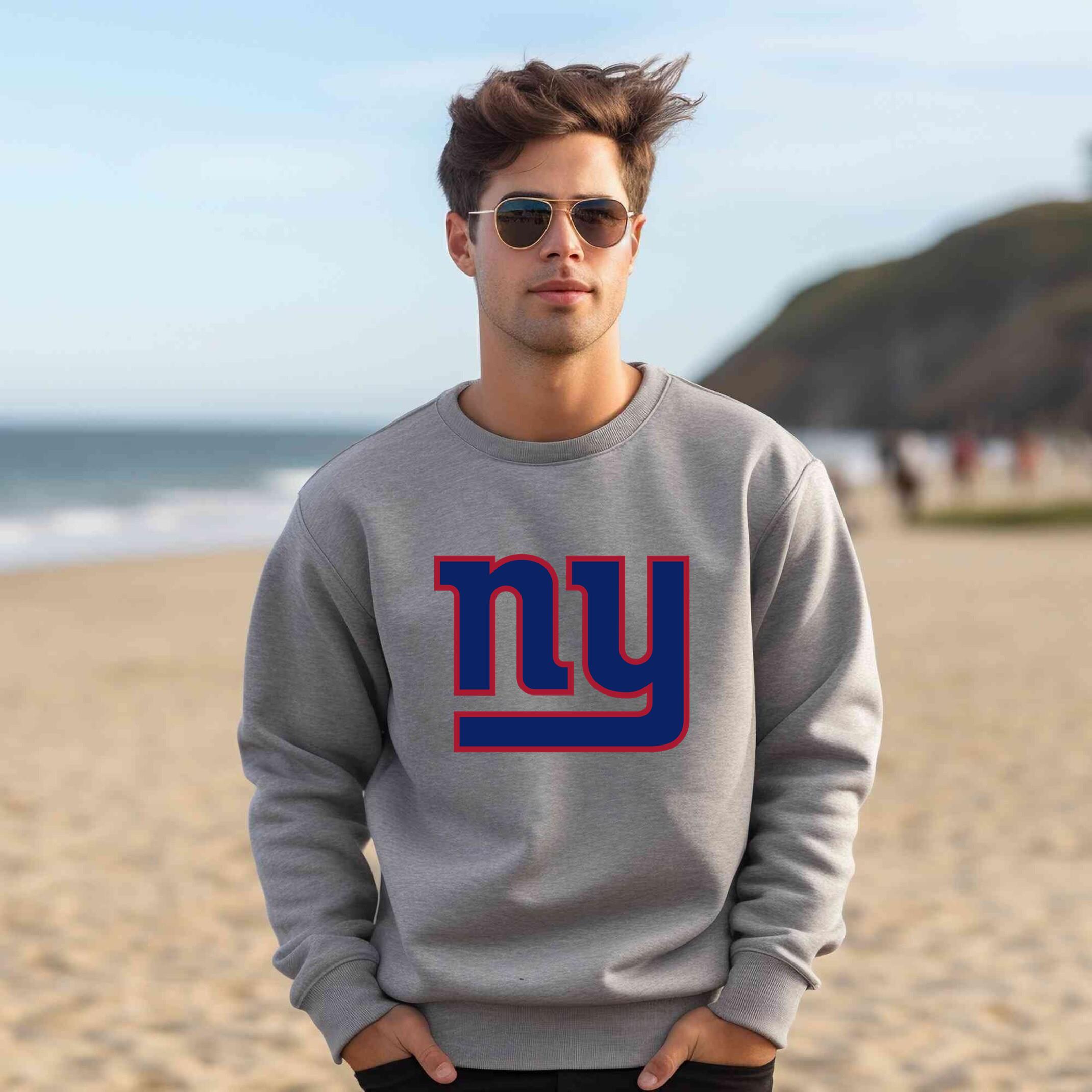 Alternative view of New York Giants Team Fan Apparel Adult Sweatshirt, Ultimate Logo Sweatshirt, Gifts For Fans