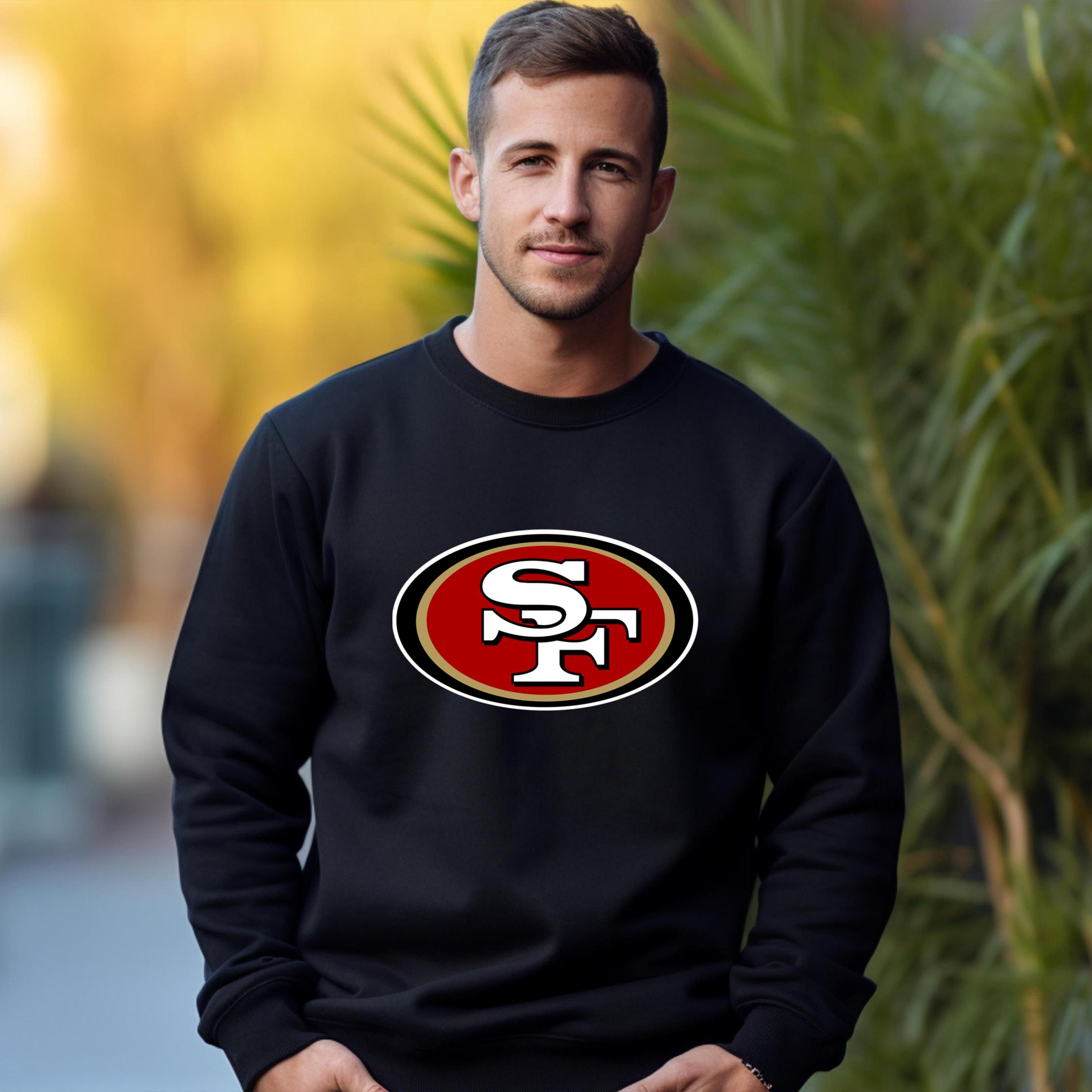 San Francisco 49ers Team Fan Apparel Adult Sweatshirt, Ultimate Logo Sweatshirt, Gifts For Fans