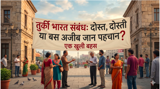 तुर्की भारत संबंध: दोस्त, दोस्ती या बस अजीब जान पहचान?