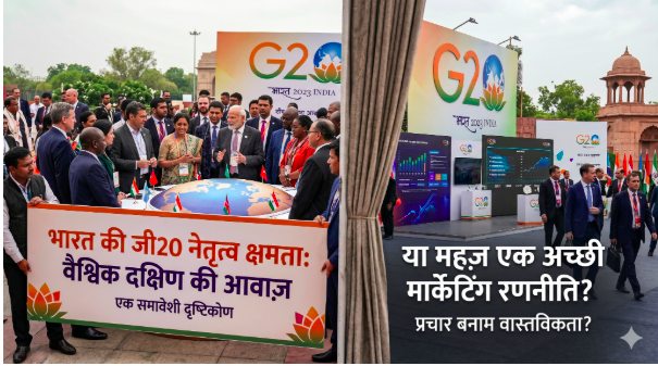 भारत की जी20 नेतृत्व क्षमता: वैश्विक दक्षिण की आवाज़ या महज़ एक अच्छी मार्केटिंग रणनीति?