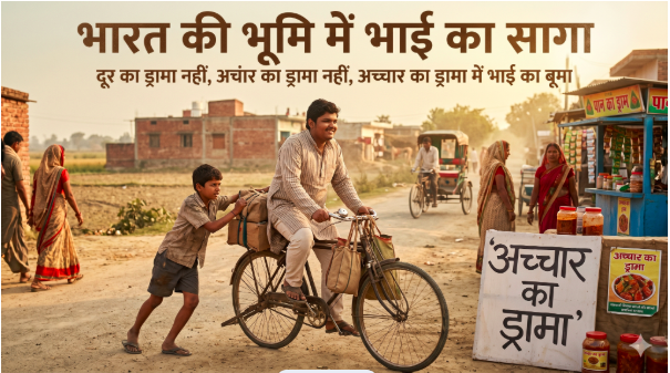 भारत की भूमि में भाई का सागा: दूर का ड्रामा नहीं, अचंर का ड्रामा नहीं, अच्चार का ड्रामा में भाई का बूमा नहीं