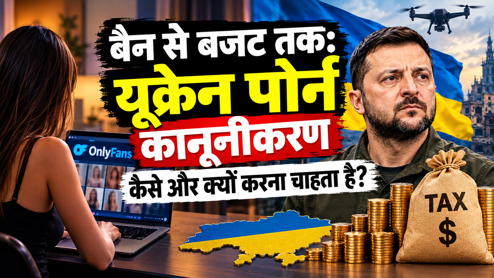 बैन से बजट तक: यूक्रेन पोर्न कानूनीकरण कैसे और क्यों करना चाहता है?