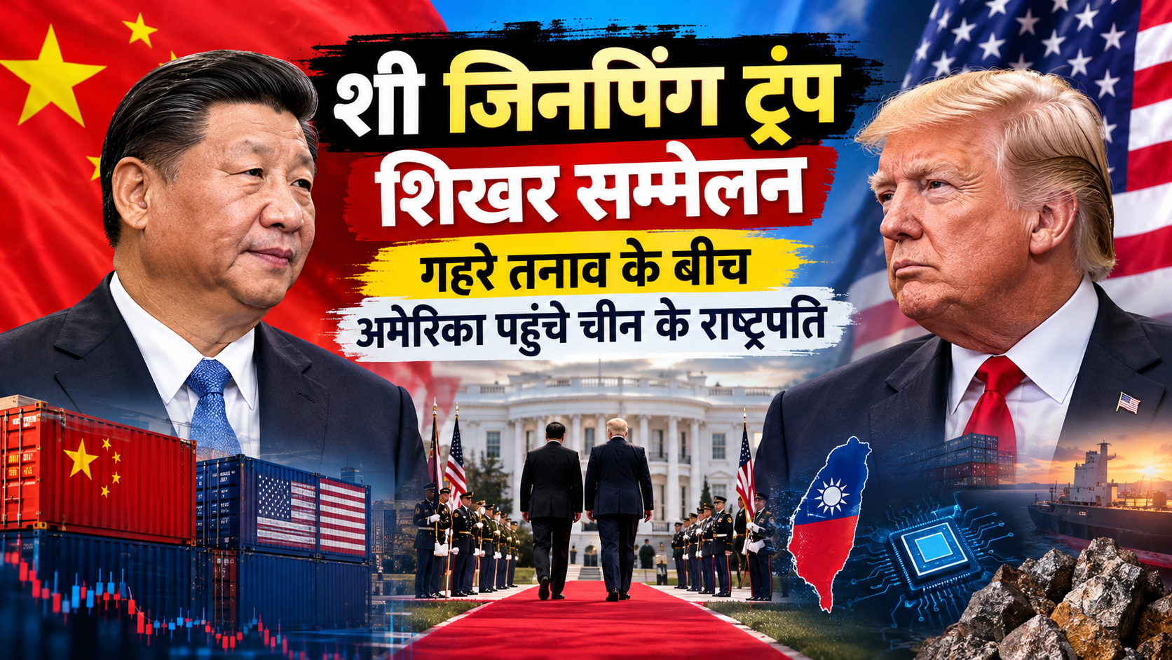 शी जिनपिंग ट्रंप शिखर सम्मेलन: गहरे तनाव के बीच अमेरिका पहुंचे चीन के राष्ट्रपति