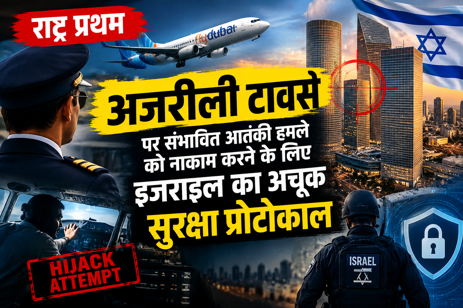 राष्ट्र प्रथम: अज़रीली टावर्स पर संभावित आतंकी हमले को नाकाम करने के लिए इजराइल का अचूक सुरक्षा प्रोटोकॉल?