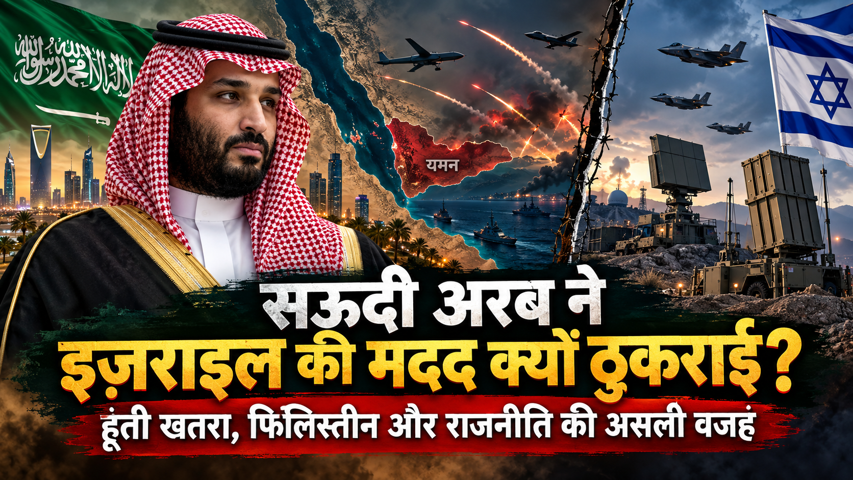 सऊदी अरब ने हूथियों के खिलाफ इज़राइल की मदद क्यों ठुकराई? असली वजह