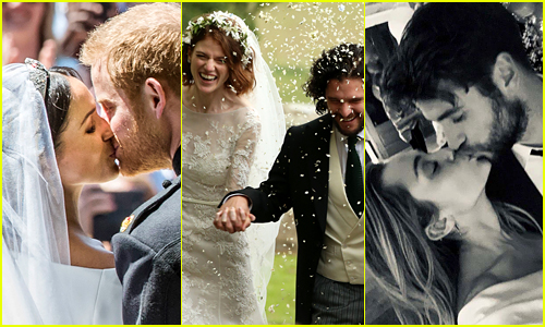 30 Celeb Couples Who Got Married in 2018!