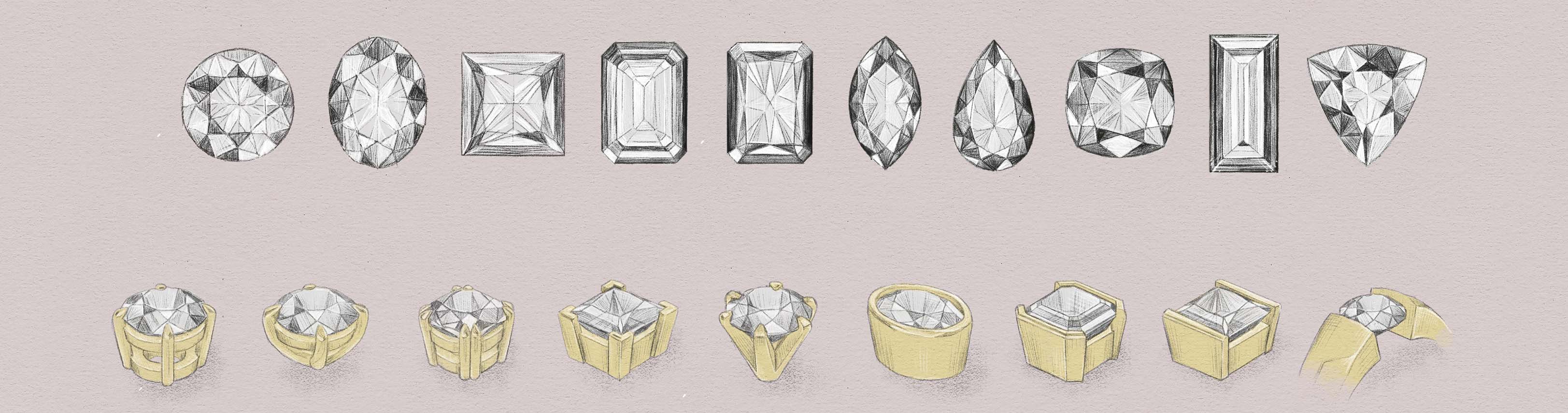 Types Of Diamond Shapes