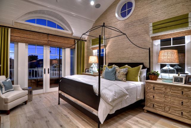Master Bedroom with textured walls