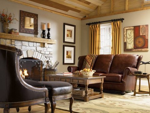 Country interior design style