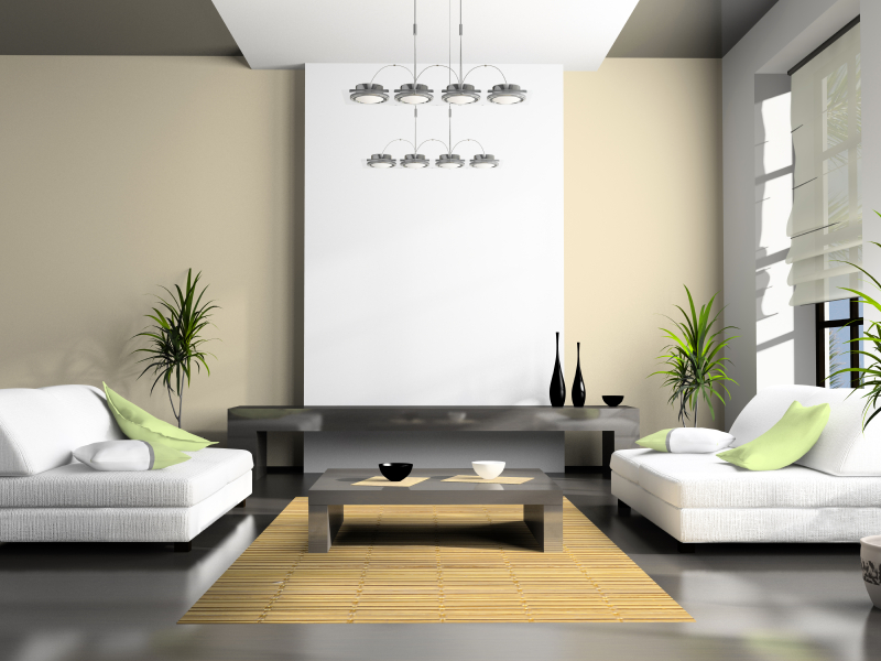 contemporary style living