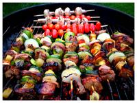 The New Mario Kart Lineup Souvlaki Barbecue Shashlik Kebab Brochette Ice cream food grilled food skewer brochette kebab grilling grillades vegetable shashlik meat