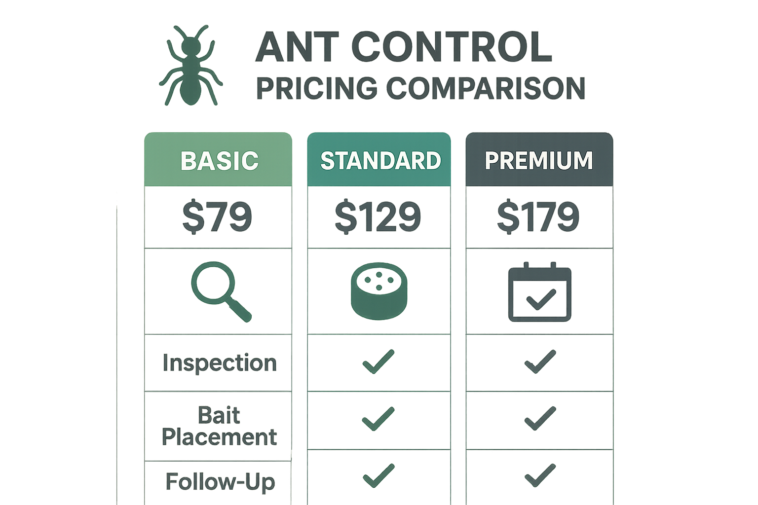 Certified pest inspector examining a homeowner's property for ant activity