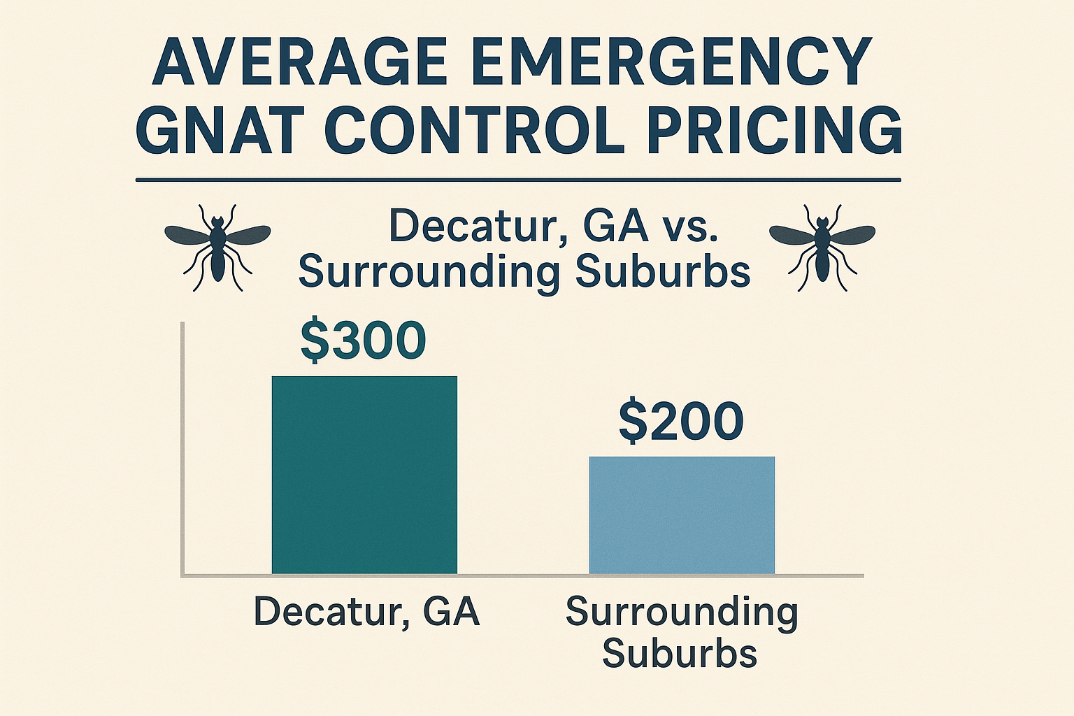 Emergency gnat control Decatur