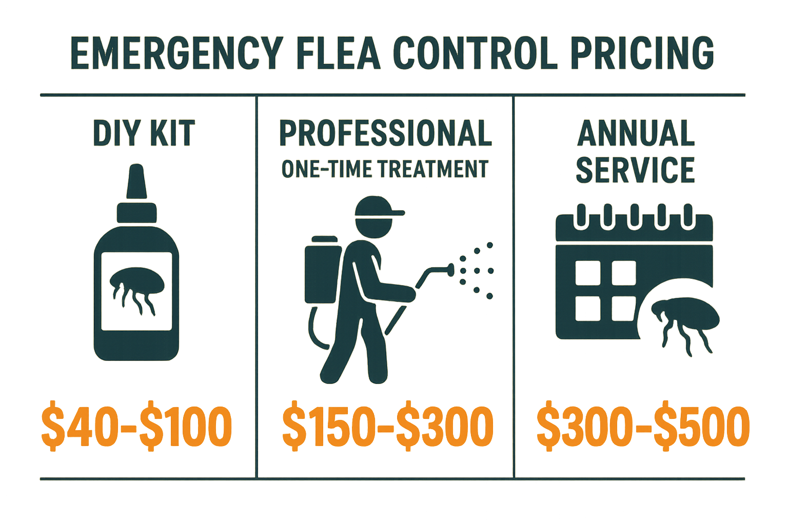 Cost and effectiveness comparison of DIY kits, one-time professional treatments, and annual service plans