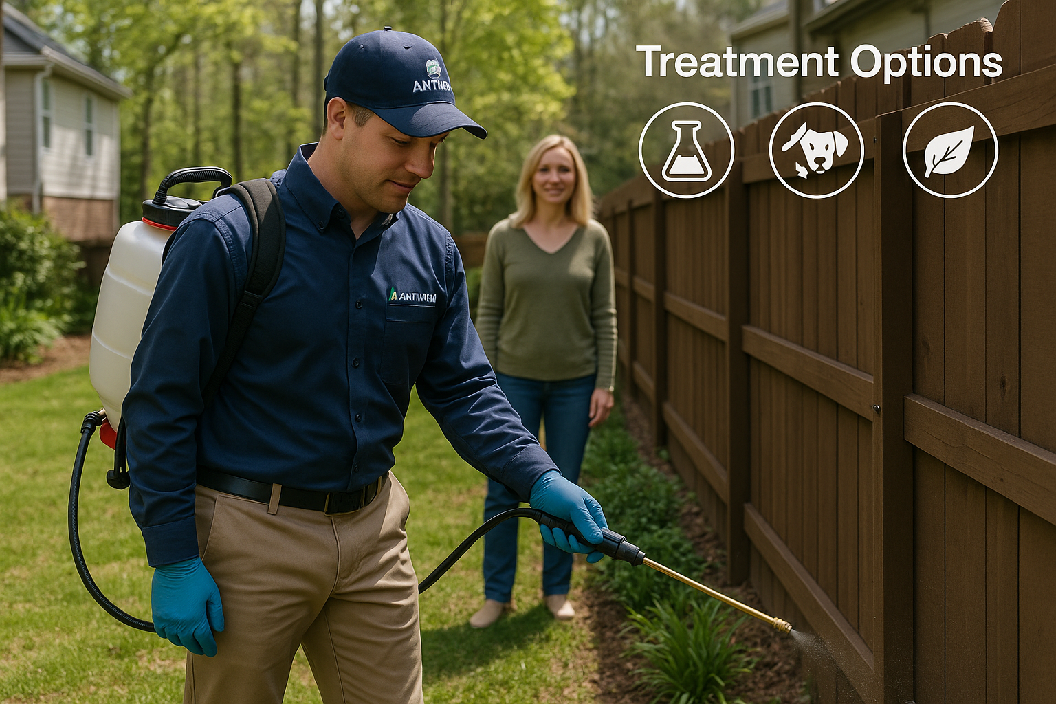 Effective tick treatment methods for Marietta homes