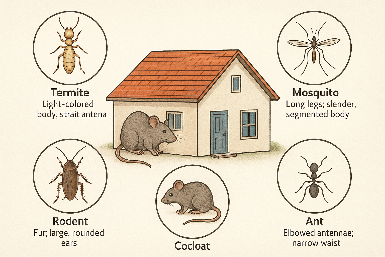 Seasonal pest activity timeline