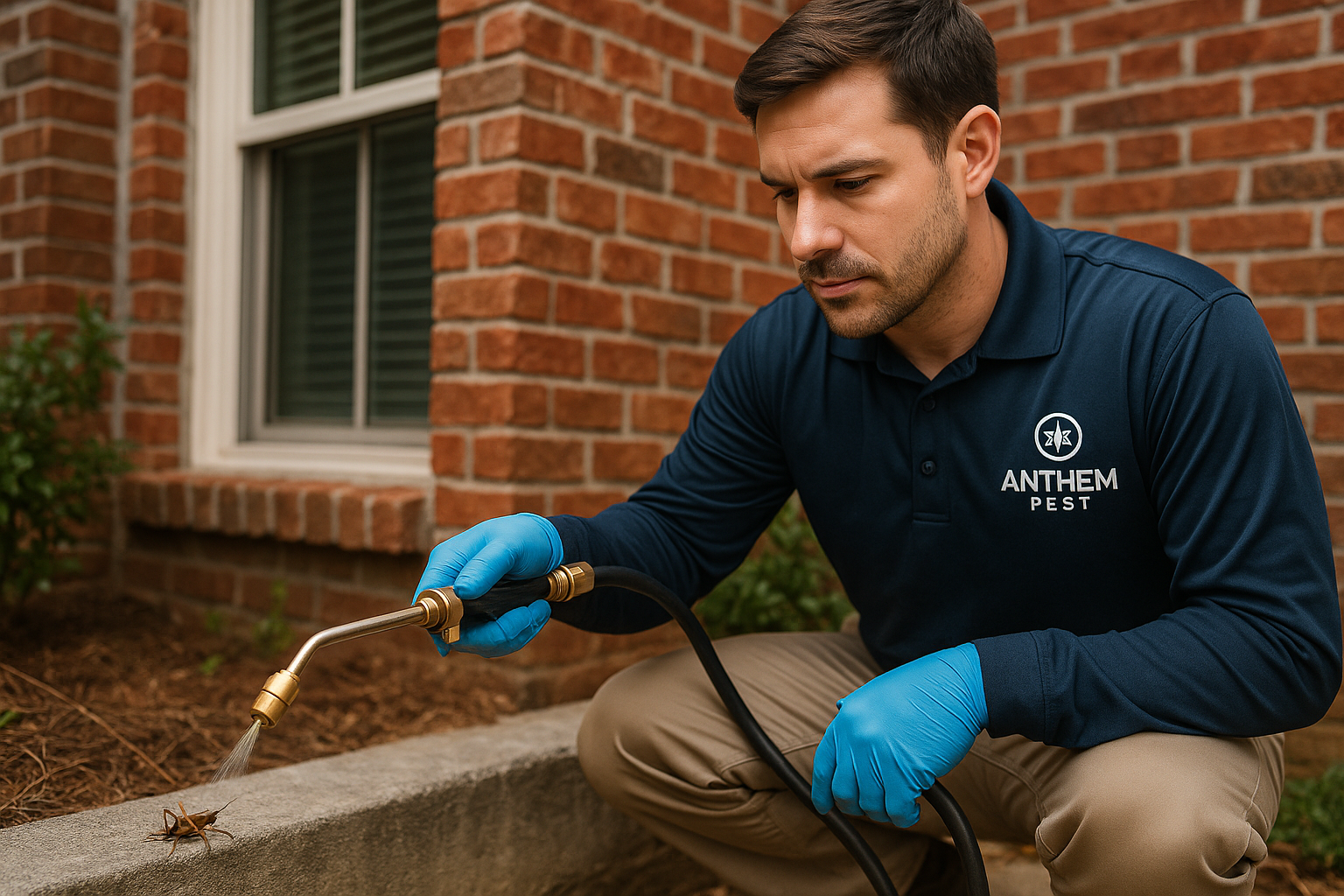 Top-Rated Cricket Control in Marietta, Georgia: Cost, Treatment & Tips 4 Cricket control treatment in a suburban yard