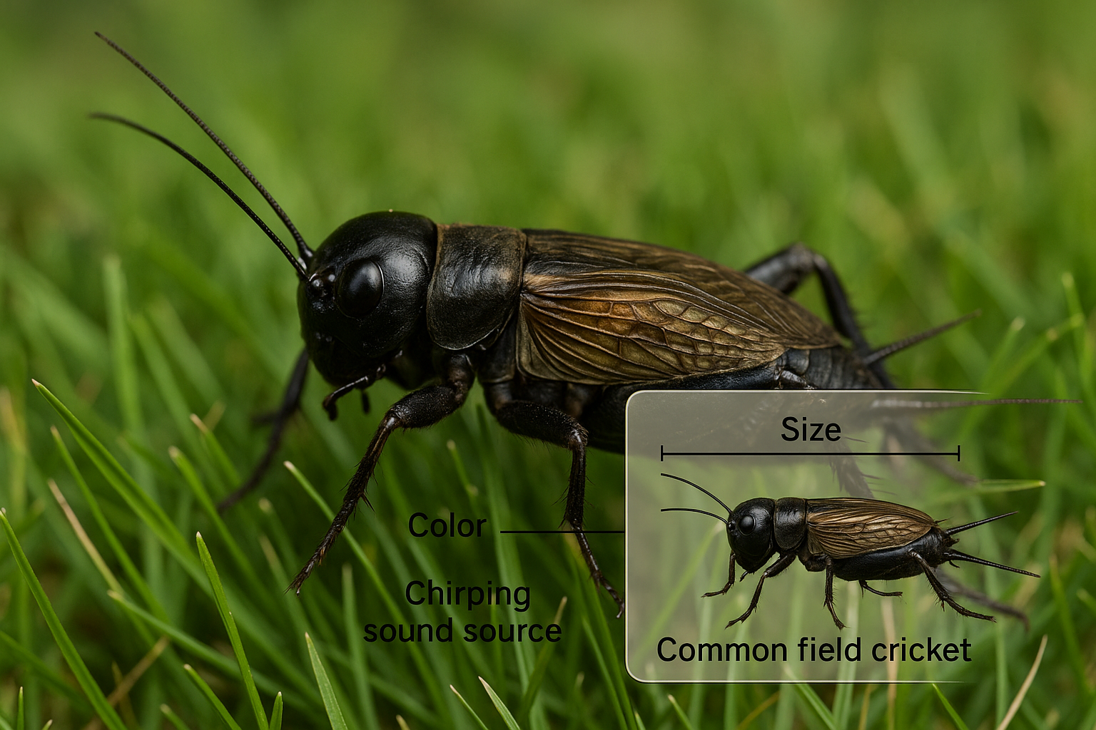 Anthem Pest technician inspecting a Marietta yard for crickets