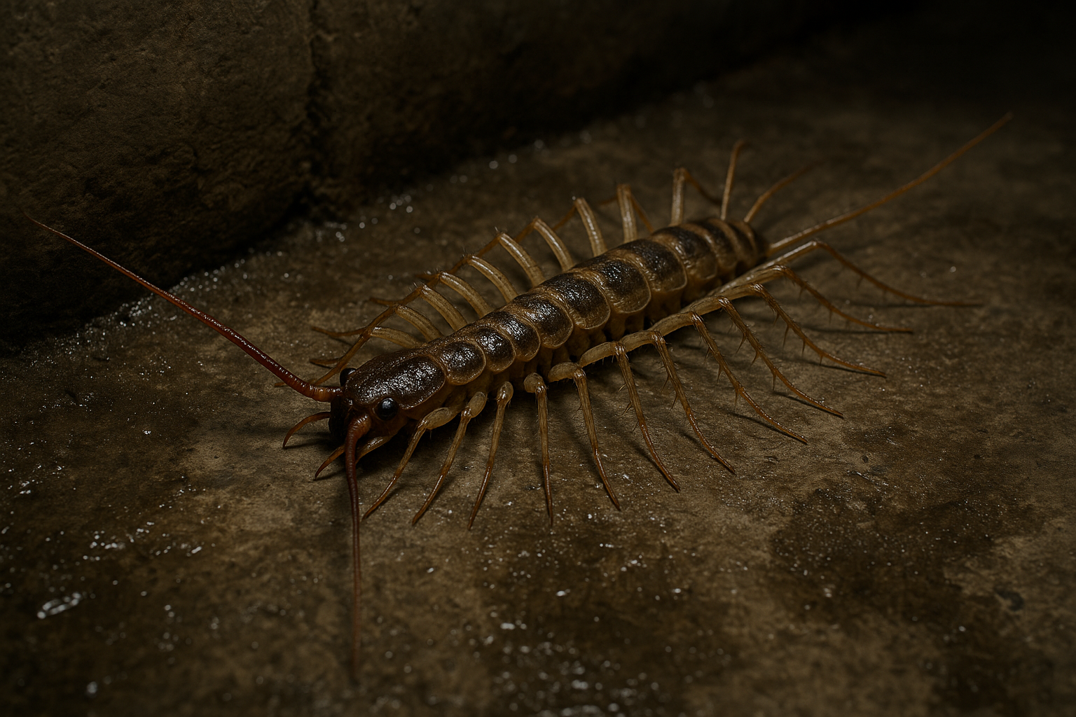 Centipede Inspection in Dunwoody, Georgia: What to Expect and When to Call a Pro 2 Centipede crawling on a leaf