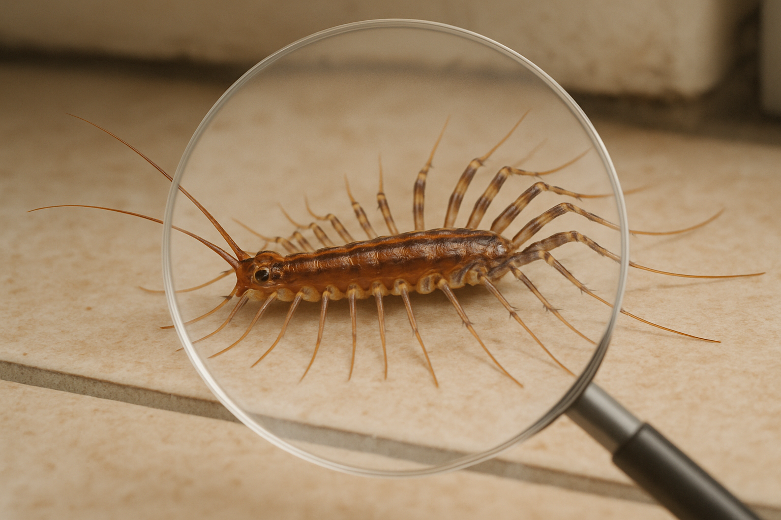Find a Centipede Exterminator Near You in Dunwoody, GA: Local Guide 3 Centipede crawling on a damp surface