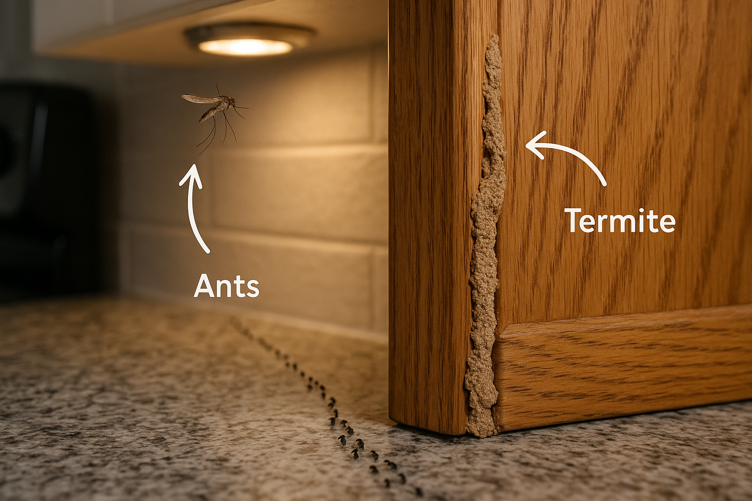 2 Illustration of common household pests and their identifying signs