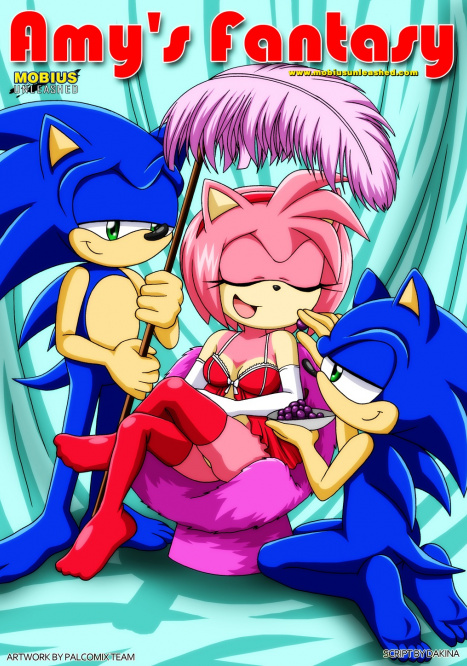 Amy's Fantasy Porn comic Cartoon porn comics on Sonic the Hedgehog