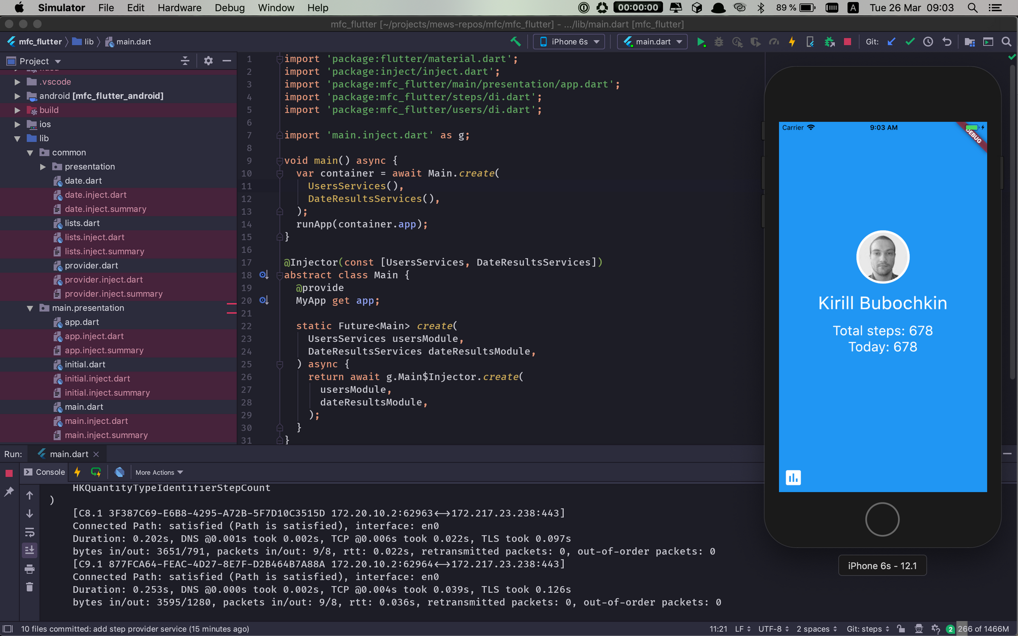 Dependency Injection in Flutter